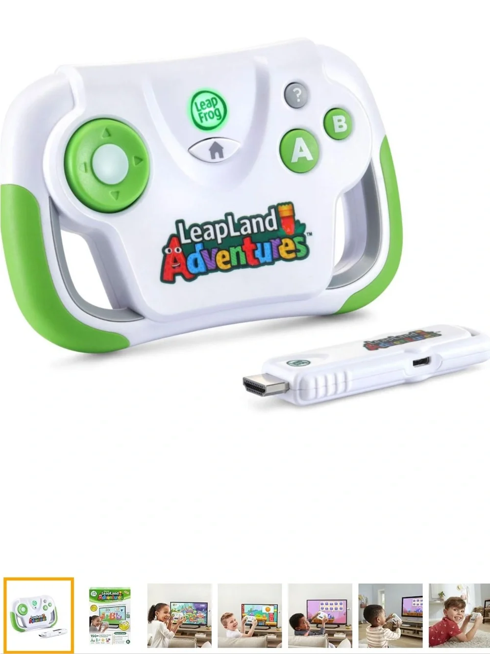LeapLand Adventures Learning Video Game